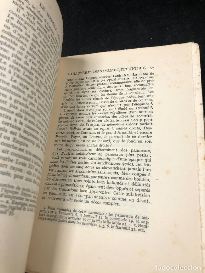 Libros antiguos: Le meuble français sous Louis XIV et Regence. Roger de FELICE. HACHETTE, 1926 ilustrado. En francés. - Foto 7 - 264313900