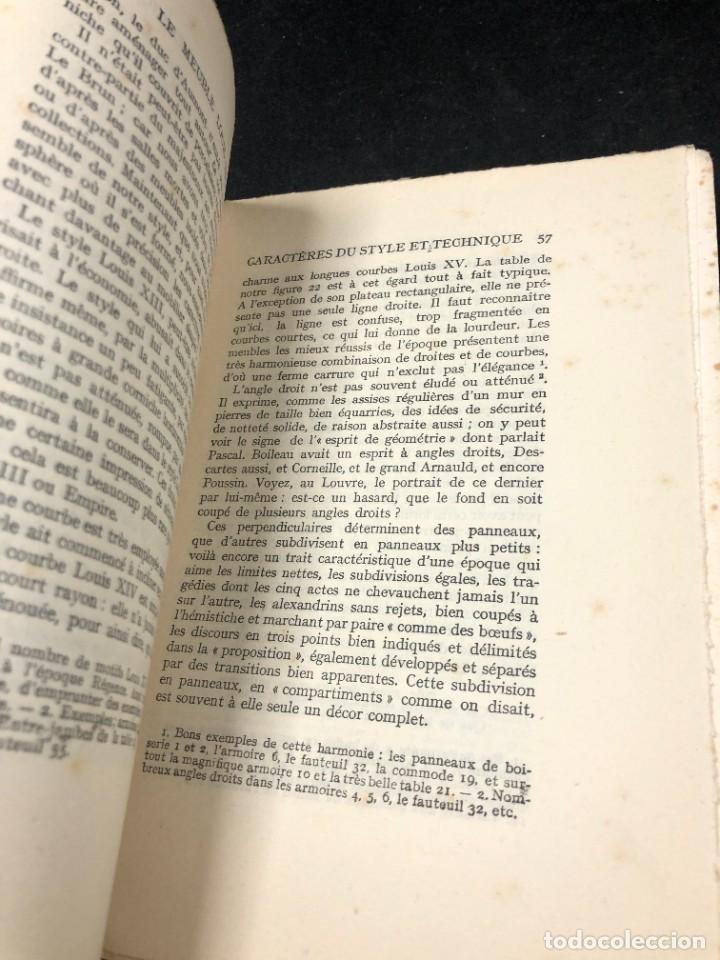 Libros antiguos: Le meuble français sous Louis XIV et Regence. Roger de FELICE. HACHETTE, 1926 ilustrado. En francés. - Foto 8 - 264313900