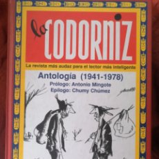 Libros antiguos: LA CODORNIZ ANTOLOGÍA 1941-1978. Lote 264535359