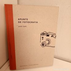Libros antiguos: APUNTES DE FOTOGRAFIA, JORDI GUMI, FOTOGRAFIA / PHOTOGRAPHY, L´ESCOLA MASSANA, 2004