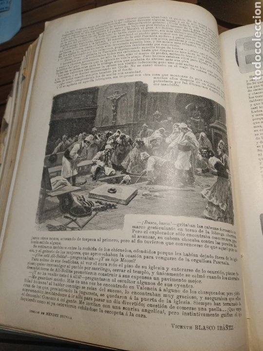 Libros antiguos: Blanco y negro almanaque 1899. Revista .anuario completo. Pardo Bazán, Echegaray, Blasco Ibáñez... - Foto 11 - 303470923