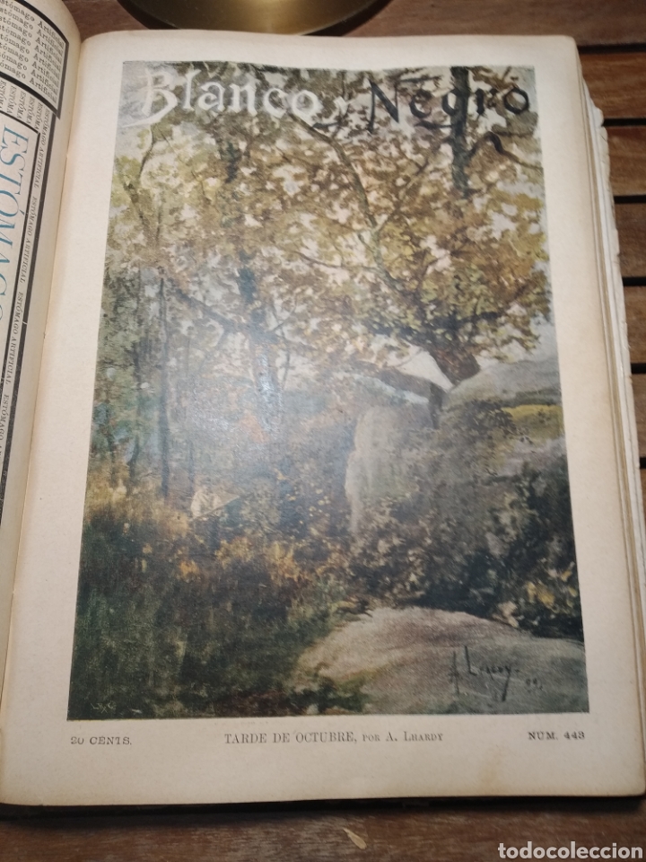 Libros antiguos: Blanco y negro almanaque 1899. Revista .anuario completo. Pardo Bazán, Echegaray, Blasco Ibáñez... - Foto 28 - 303470923