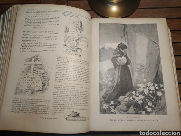 Libros antiguos: Blanco y negro almanaque 1899. Revista .anuario completo. Pardo Bazán, Echegaray, Blasco Ibáñez... - Foto 29 - 303470923