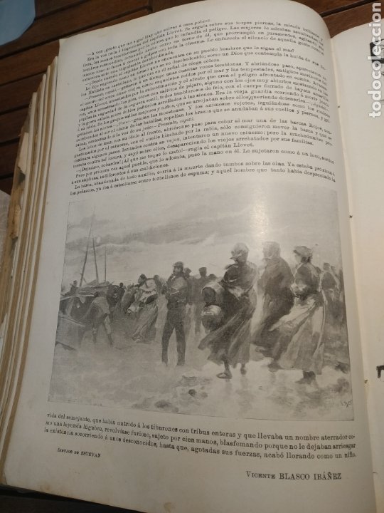 Libros antiguos: Blanco y negro almanaque 1899. Revista .anuario completo. Pardo Bazán, Echegaray, Blasco Ibáñez... - Foto 34 - 303470923