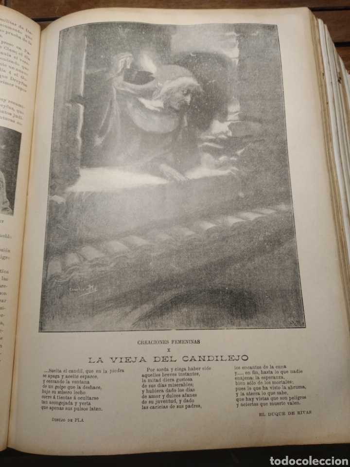 Libros antiguos: Blanco y negro almanaque 1899. Revista .anuario completo. Pardo Bazán, Echegaray, Blasco Ibáñez... - Foto 44 - 303470923
