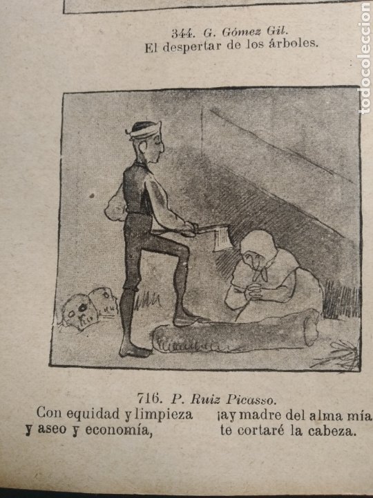 Libros antiguos: Blanco y negro almanaque 1899. Revista .anuario completo. Pardo Bazán, Echegaray, Blasco Ibáñez... - Foto 49 - 303470923