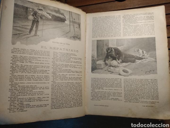 Libros antiguos: Blanco y negro almanaque 1899. Revista .anuario completo. Pardo Bazán, Echegaray, Blasco Ibáñez... - Foto 55 - 303470923