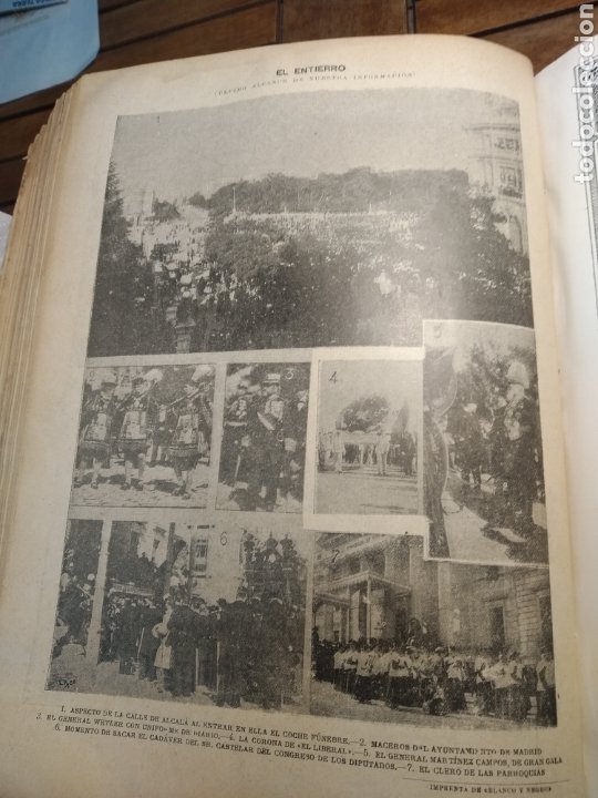 Libros antiguos: Blanco y negro almanaque 1899. Revista .anuario completo. Pardo Bazán, Echegaray, Blasco Ibáñez... - Foto 56 - 303470923