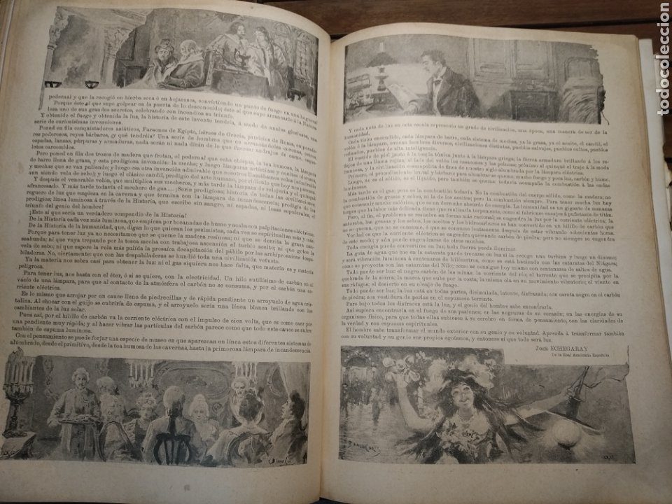 Libros antiguos: Blanco y negro almanaque 1899. Revista .anuario completo. Pardo Bazán, Echegaray, Blasco Ibáñez... - Foto 68 - 303470923