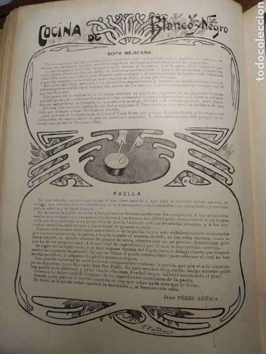 Libros antiguos: Blanco y negro almanaque 1899. Revista .anuario completo. Pardo Bazán, Echegaray, Blasco Ibáñez... - Foto 72 - 303470923
