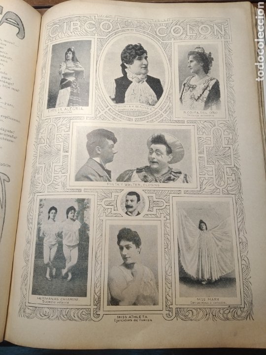 Libros antiguos: Blanco y negro almanaque 1899. Revista .anuario completo. Pardo Bazán, Echegaray, Blasco Ibáñez... - Foto 87 - 303470923
