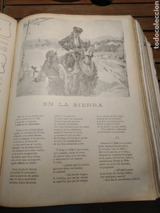 Libros antiguos: Blanco y negro almanaque 1899. Revista .anuario completo. Pardo Bazán, Echegaray, Blasco Ibáñez... - Foto 88 - 303470923