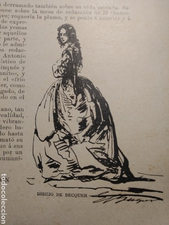 Libros antiguos: Blanco y negro almanaque 1899. Revista .anuario completo. Pardo Bazán, Echegaray, Blasco Ibáñez... - Foto 90 - 303470923