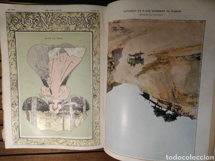 Libros antiguos: Blanco y negro almanaque 1899. Revista .anuario completo. Pardo Bazán, Echegaray, Blasco Ibáñez... - Foto 95 - 303470923