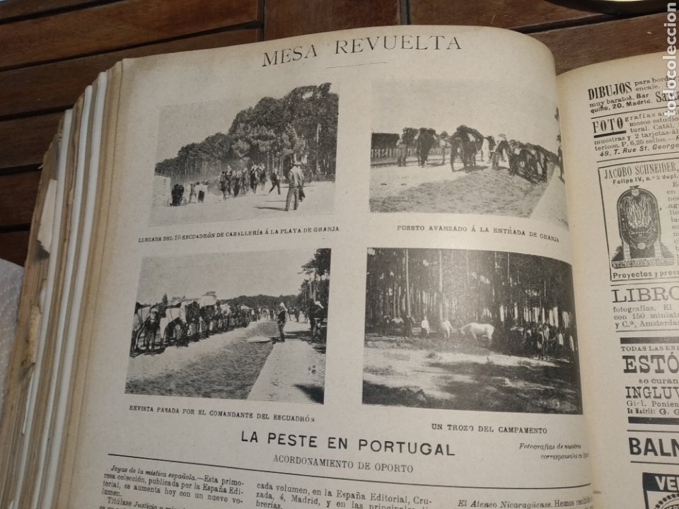 Libros antiguos: Blanco y negro almanaque 1899. Revista .anuario completo. Pardo Bazán, Echegaray, Blasco Ibáñez... - Foto 104 - 303470923