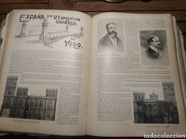 Libros antiguos: Blanco y negro almanaque 1899. Revista .anuario completo. Pardo Bazán, Echegaray, Blasco Ibáñez... - Foto 108 - 303470923