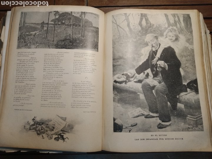 Libros antiguos: Blanco y negro almanaque 1899. Revista .anuario completo. Pardo Bazán, Echegaray, Blasco Ibáñez... - Foto 114 - 303470923