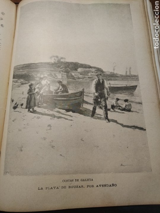 Libros antiguos: Blanco y negro almanaque 1899. Revista .anuario completo. Pardo Bazán, Echegaray, Blasco Ibáñez... - Foto 117 - 303470923