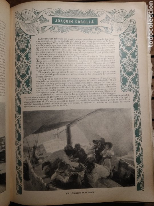 Libros antiguos: Blanco y negro almanaque 1899. Revista .anuario completo. Pardo Bazán, Echegaray, Blasco Ibáñez... - Foto 125 - 303470923