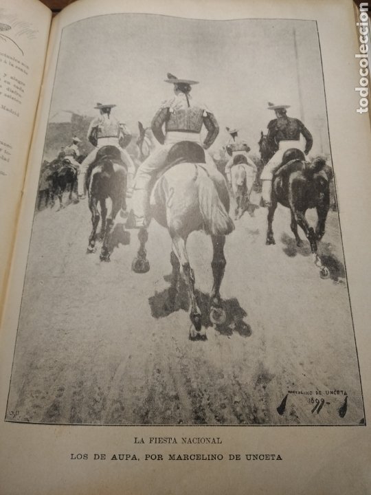 Libros antiguos: Blanco y negro almanaque 1899. Revista .anuario completo. Pardo Bazán, Echegaray, Blasco Ibáñez... - Foto 135 - 303470923