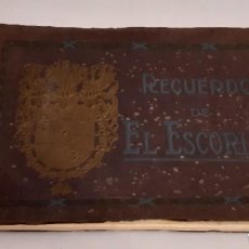 Libros antiguos: RECUERDO DE EL ESCORIAL - 30 FOTOGRAFÍAS POSIBLEMENTE SIGLO XIX. Lote 324863143