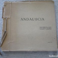Libros antiguos: ANDALUCIA,VISIÓN POEMATICA A TRAVES DE UN CRISTAL RAMON GONZALEZ Y DOMINGUEZ FOTOGRABADOS 1927