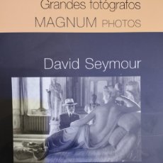 Libros antiguos: GRANDES FOTÓGRAFOS MAGNUM PHOTOS. DAVID SEYMOUR