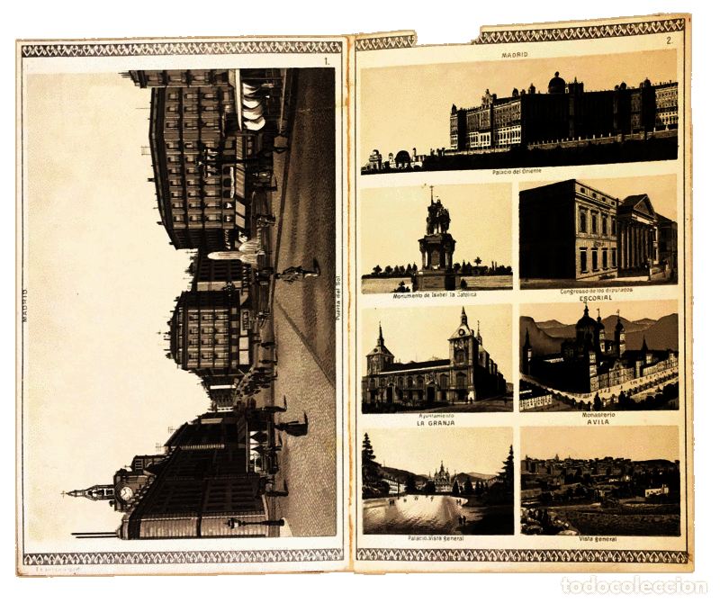 Libros antiguos: PANORAMA DE ESPA&Ntilde;A Y PORTUGAL - Foto 2