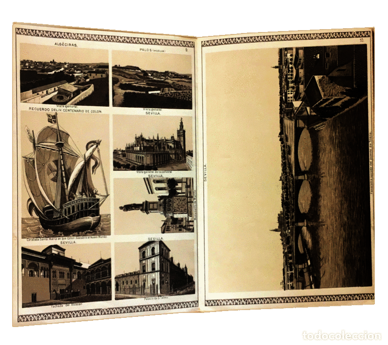 Libros antiguos: PANORAMA DE ESPA&Ntilde;A Y PORTUGAL - Foto 3