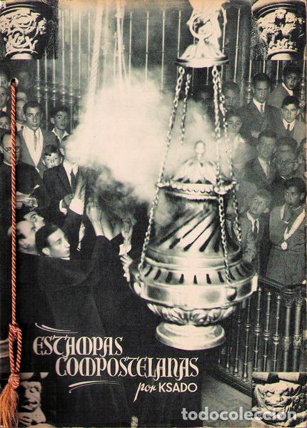 Libros antiguos: ESTAMPAS COMPOSTELANAS. - Foto 1