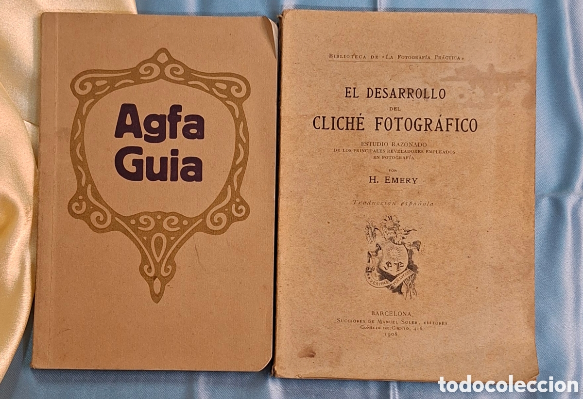 Libros antiguos: Libros fotogr&aacute;ficos Agfa + La Fotograf&iacute;a Pr&aacute;ctica 1908&ndash;1930