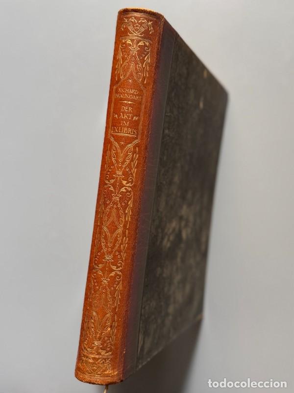Libros antiguos: Der akt im modernen exlibris, Richard Braungart - Editorial Franz Hanfstaengl, 1922