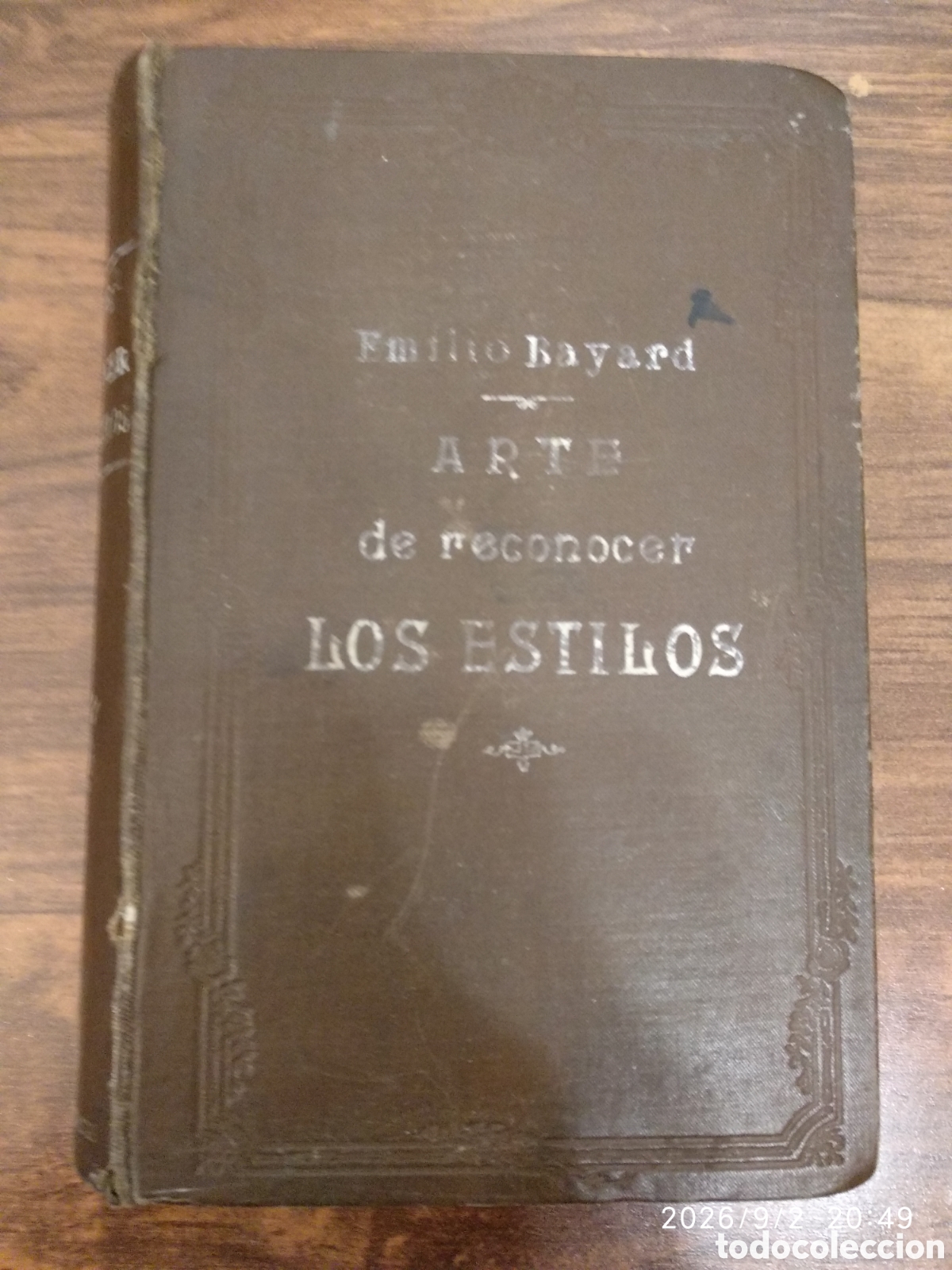 Libros antiguos: Arte de reconocer los estilos