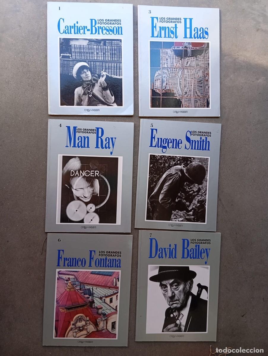 Libros antiguos: Lote 6 tomos de Los Grandes Fotografos /Orby-Fabbri (del 1 al 7-falta el 2*)
