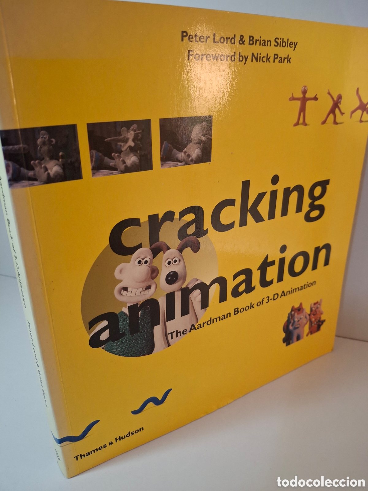 Libros antiguos: CRACKING ANIMATION, THE AARDMAN BOOK OF 3-D ANIMATION, THAMES & HUDSON, 1999
