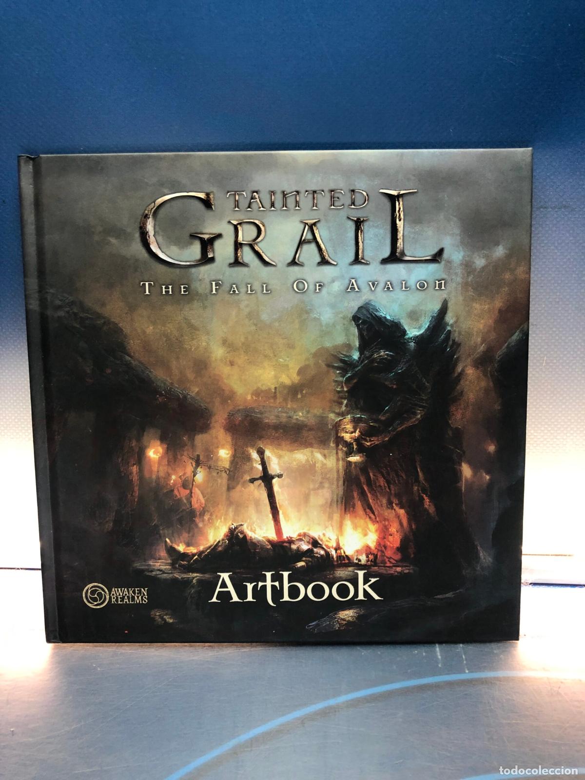 Libros antiguos: Tainted Grail, The Fall Of Avalon, Artbook