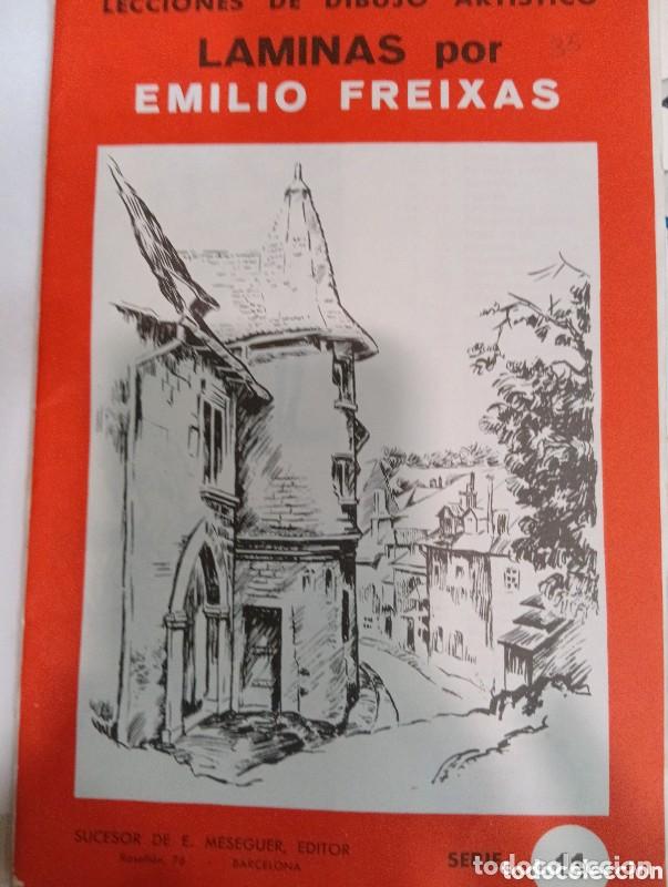 Libri antichi: Lecciones de Dibujo Art&iacute;stico: 16 L&aacute;minas - Emilio Freixas - Sucesor de E. Meseguer, Editor - Serie