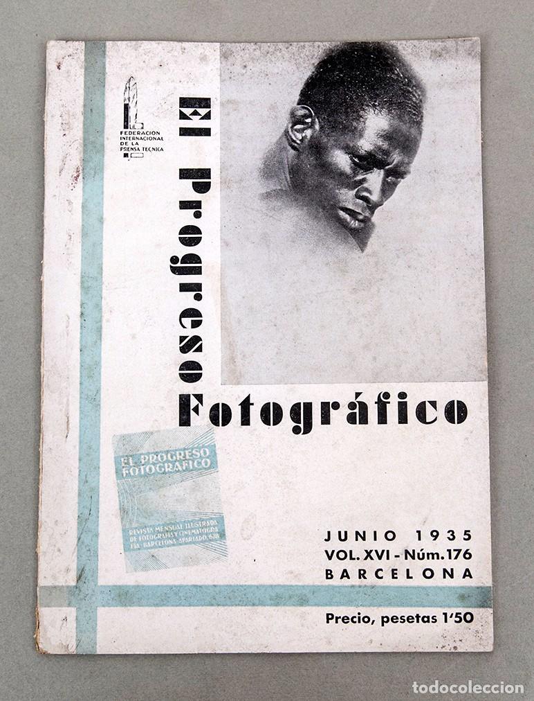 Libros antiguos: EL PROGRESO FOTOGR&Aacute;FICO - 1935 - N&Uacute;M. 176