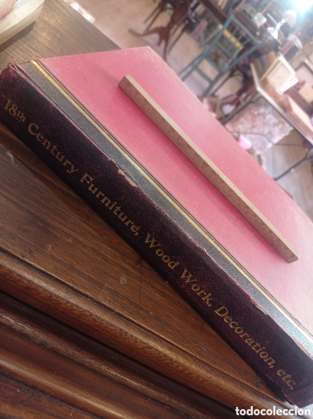 Antiquarische B&uuml;cher: 18th century furniture, wood work,decoration etc.by Strange ,3500 ilustrations