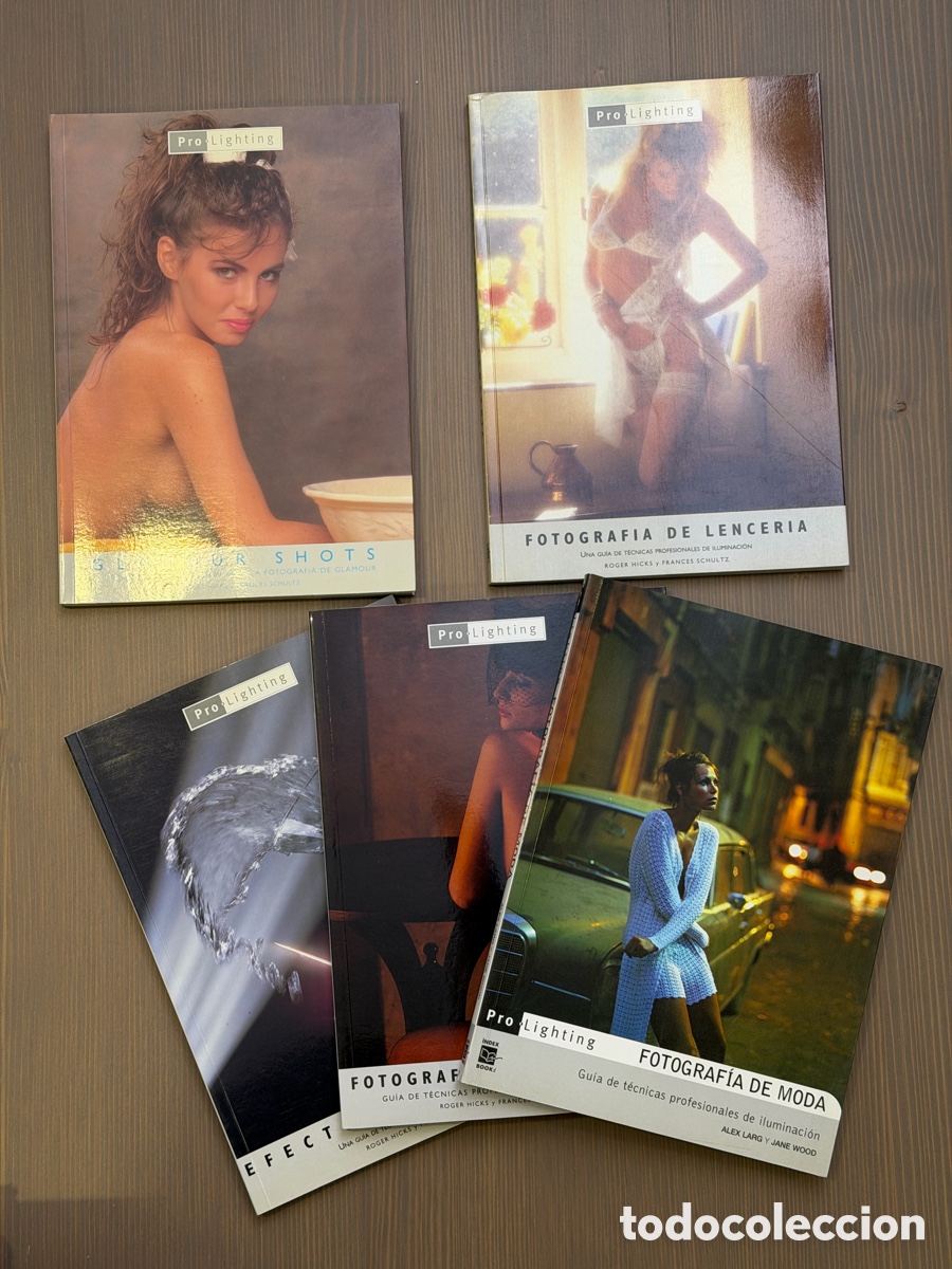 Libros antiguos: Colecci&oacute;n Pro Lighting &ndash; 5 libros de fotograf&iacute;a profesional