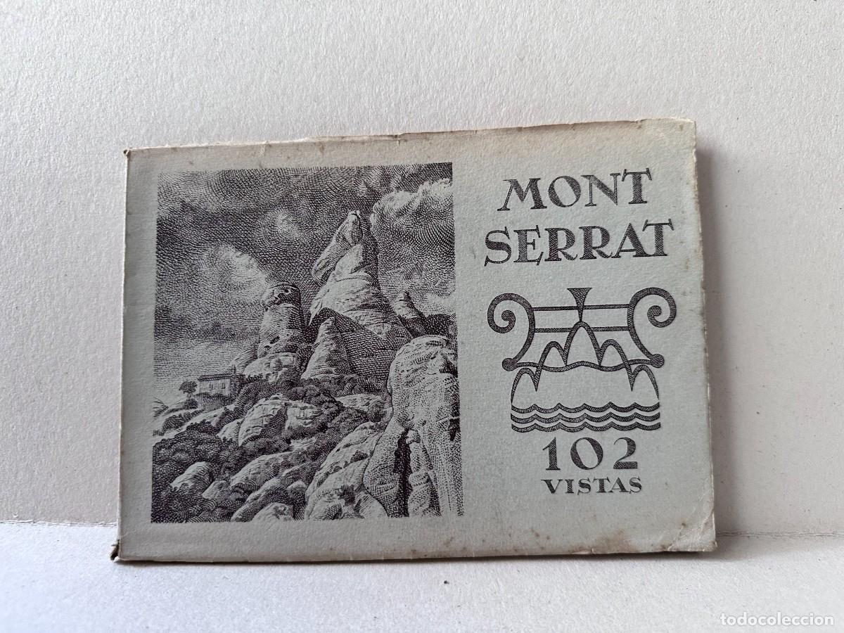 Libros antiguos: Montserrat - 102 Vistas. Cuaderno de fotograf&iacute;as. A&ntilde;os 30