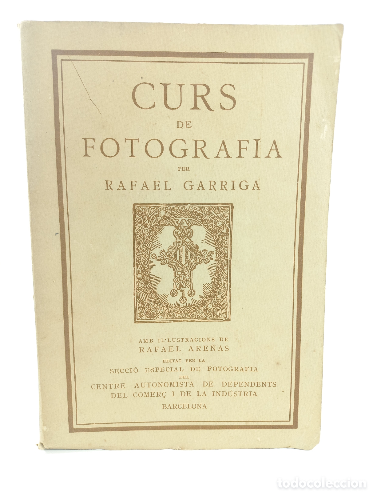 Libros antiguos: Curs de Fotografia. Rafael Garriga. 1921.