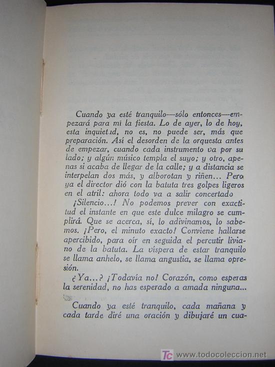 Libros antiguos: 1930 - EUGENIO DORS - CUANDO YA ESTE TRANQUILO - PRIMERA EDICION - Foto 4