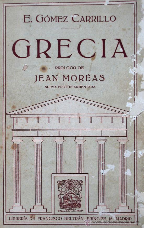 Libros antiguos: Grecia.- E. Gomez Carrillo - Foto 1