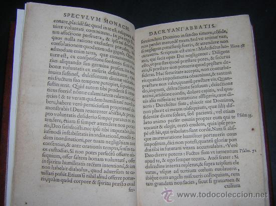 Libros antiguos: 1549 - BLOSIO - DACRYANO - SPECULUM MONACHORUM - Foto 4