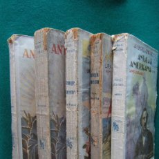 Libros antiguos: ANTOLOGIA AMERICANA-COMPLETO 5 TOMOS-ALBERTO GHIRALDO-OBRA DEL POETA ARGENTINA-1923-1ª EDICION RARA.. Lote 30098263