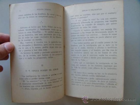 Libros antiguos: NERVO Amado: MI FILOSOFIA. - Foto 3
