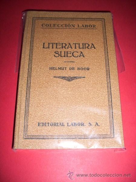 Libros antiguos: BOOR, Helmut de - Literatura sueca - Foto 1