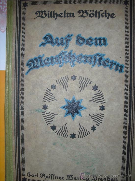 Libros antiguos: Auf dem Menfchenftern. Wilhelm B&ouml;lfche - Foto 1