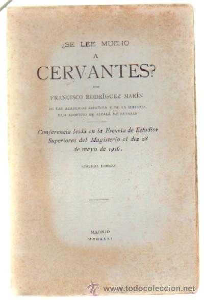 Libros antiguos: &iquest;SE LEE MUCHO A CERVANTES?. A-CERVAN-052 ,4 - Foto 1
